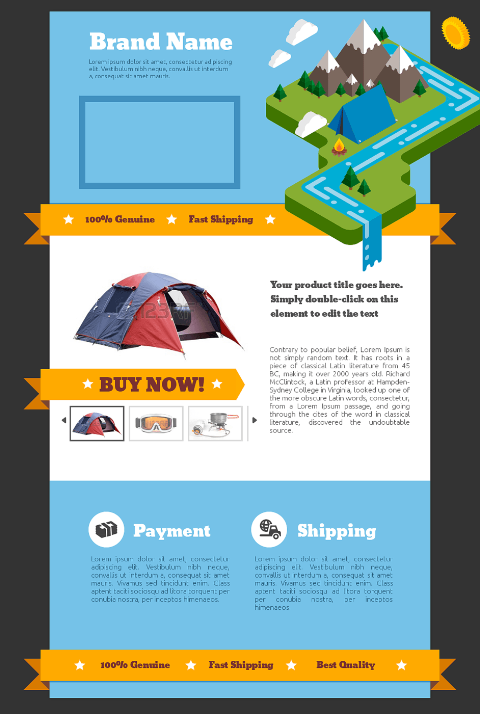 Crazylister Product Listing Template Screenshot
